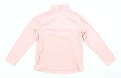 Craghoppers Women's Pink Fleece Pullover Sweatshirt Size 14