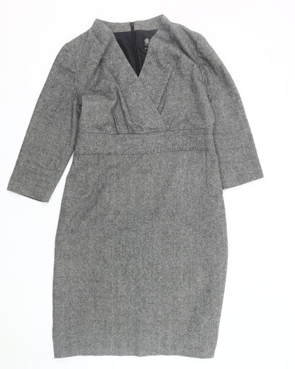 Austin Reed Women's Grey Business Dress, Size 12