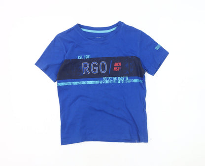 Regatta Boys Blue Graphic T-Shirt 7-8 Years