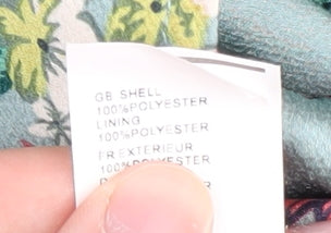 Mela London Women's Multicoloured Floral Wrap Dress