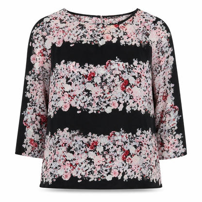 Womens UK Size 8 Select Multicoloured Basic Blouse