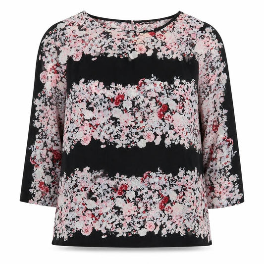 Womens UK Size 8 Select Multicoloured Basic Blouse