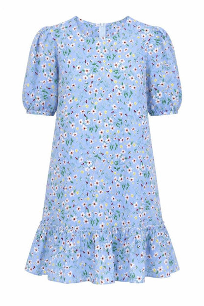 AX Paris Women's Blue Floral Dress Size 14
