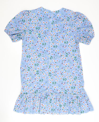 AX Paris Women's Blue Floral Dress Size 14