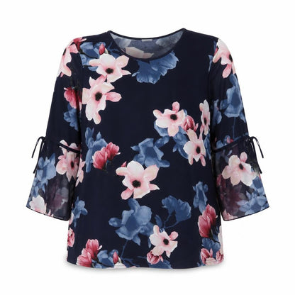 Womens UK Size M Stock Shop Multicoloured Tunic Blouse