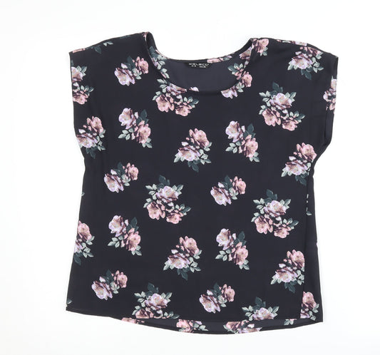 Womens UK Size 6 Select Black Basic Blouse