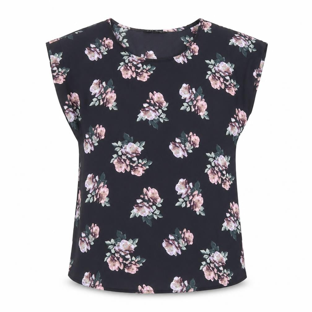 Womens UK Size 6 Select Black Basic Blouse