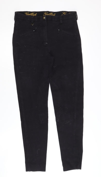 Gallop Women's Black Riding Trousers Size 8