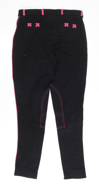 HY Performance Women's Black Skinny Trousers, Size 4