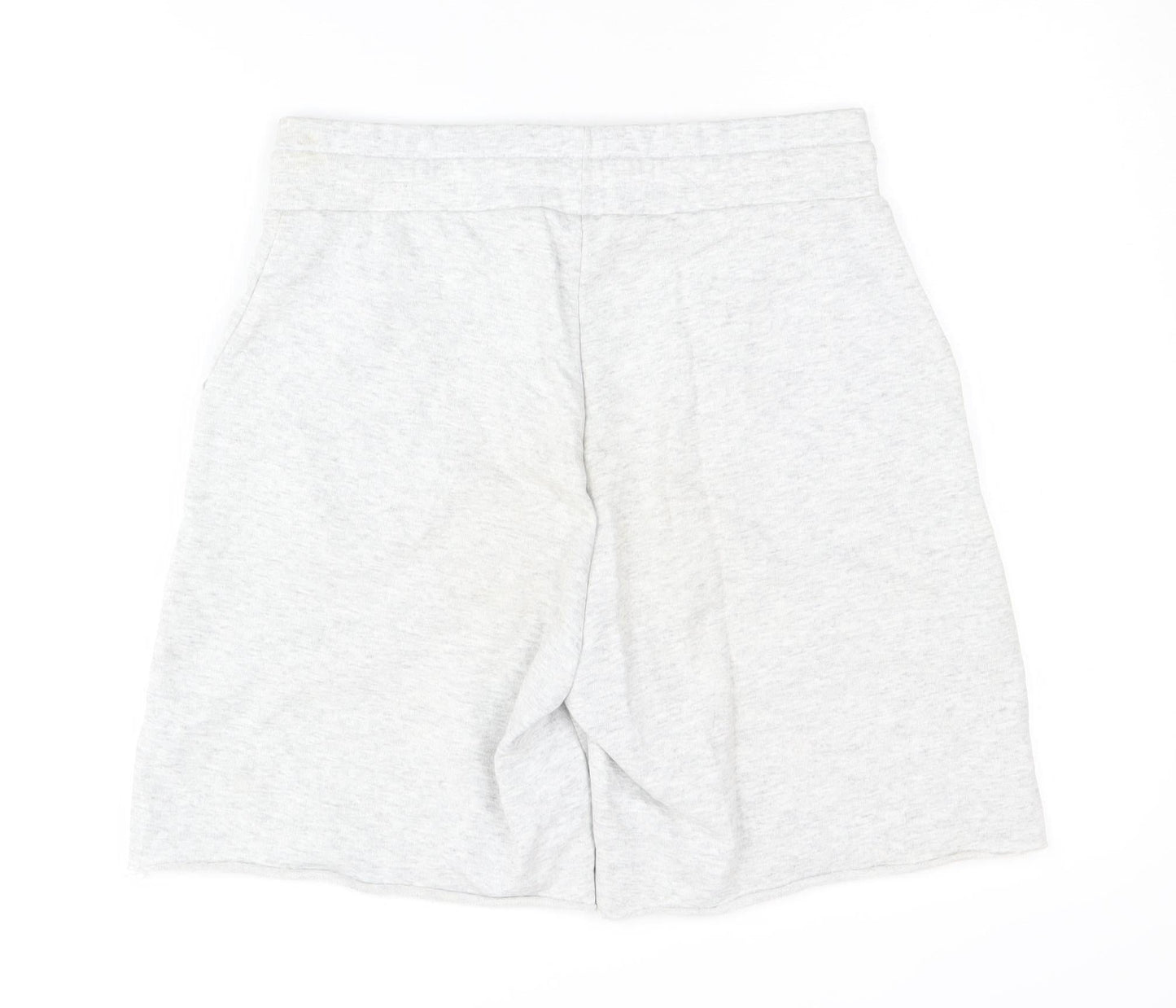 STR Men's Grey Jersey Shorts, Size M, Casual Style