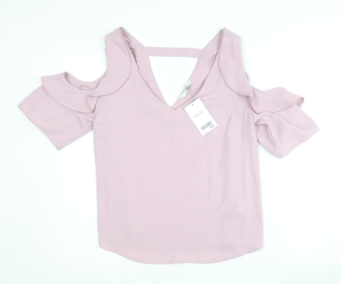 Womens UK Size 12 NEXT Pink Camisole Blouse