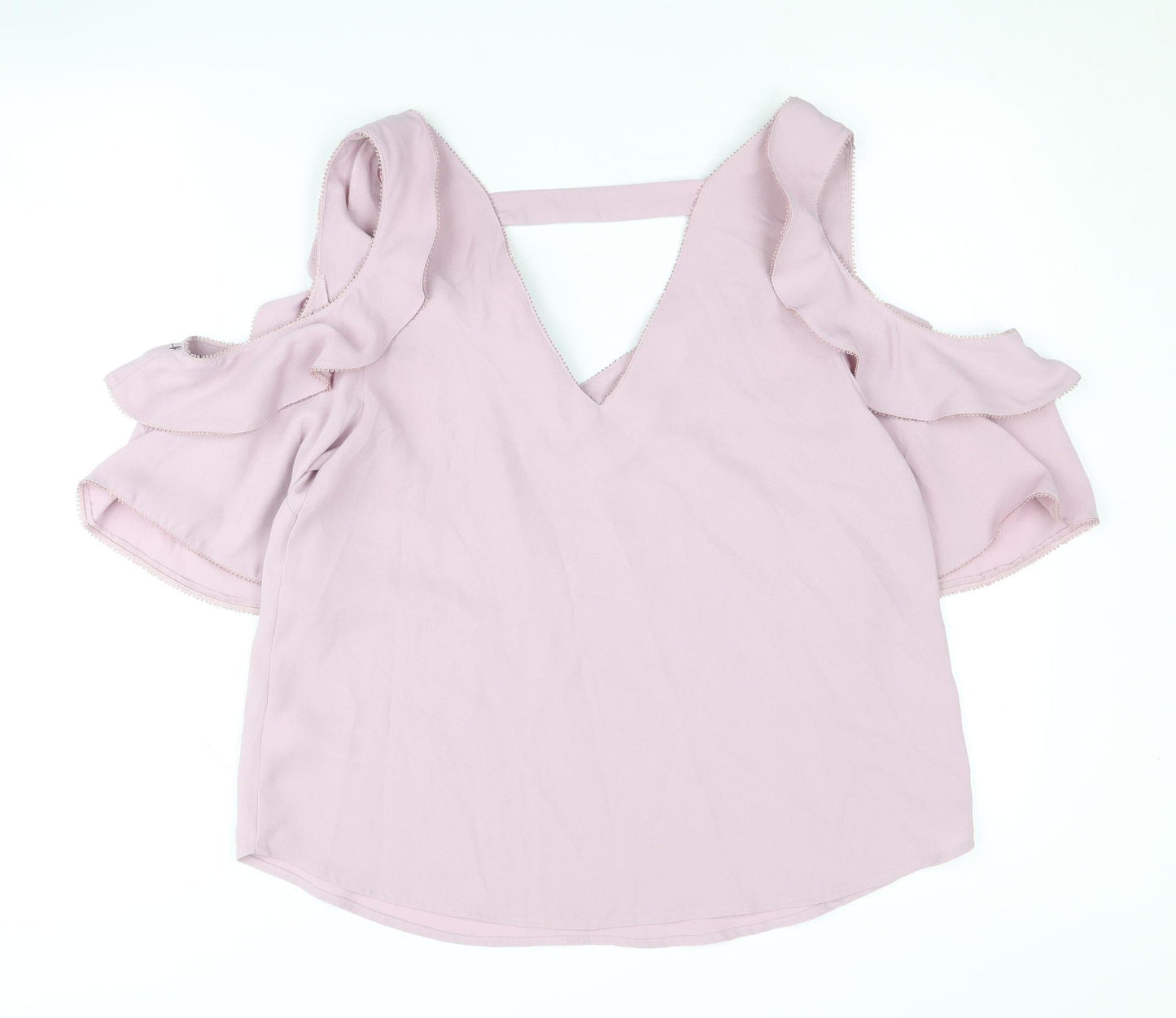Womens UK Size 12 NEXT Pink Camisole Blouse