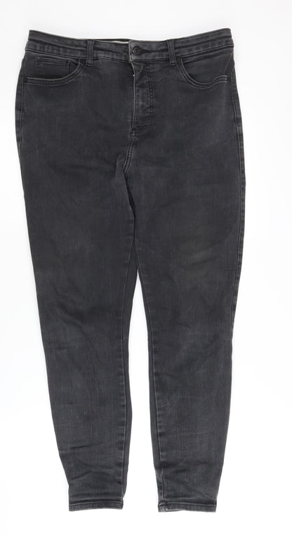 New Look Women's Black Denim Jeans Size 16