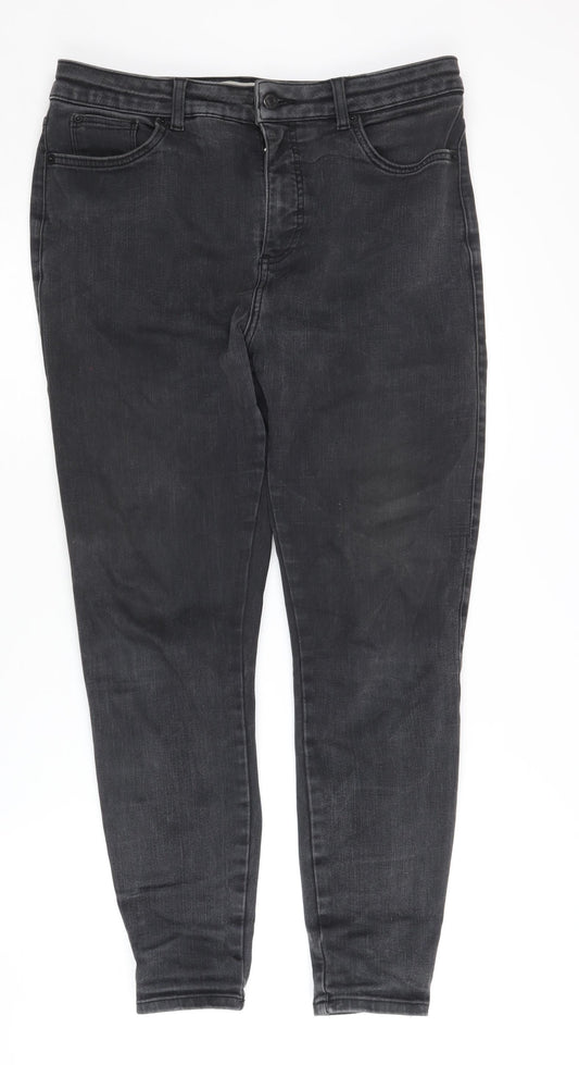 New Look Women's Black Denim Jeans Size 16