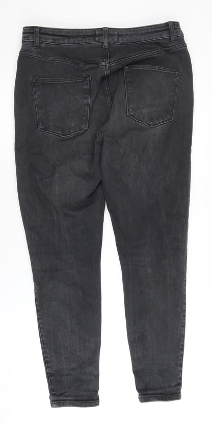 New Look Women's Black Denim Jeans Size 16