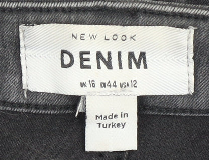 New Look Women's Black Denim Jeans Size 16