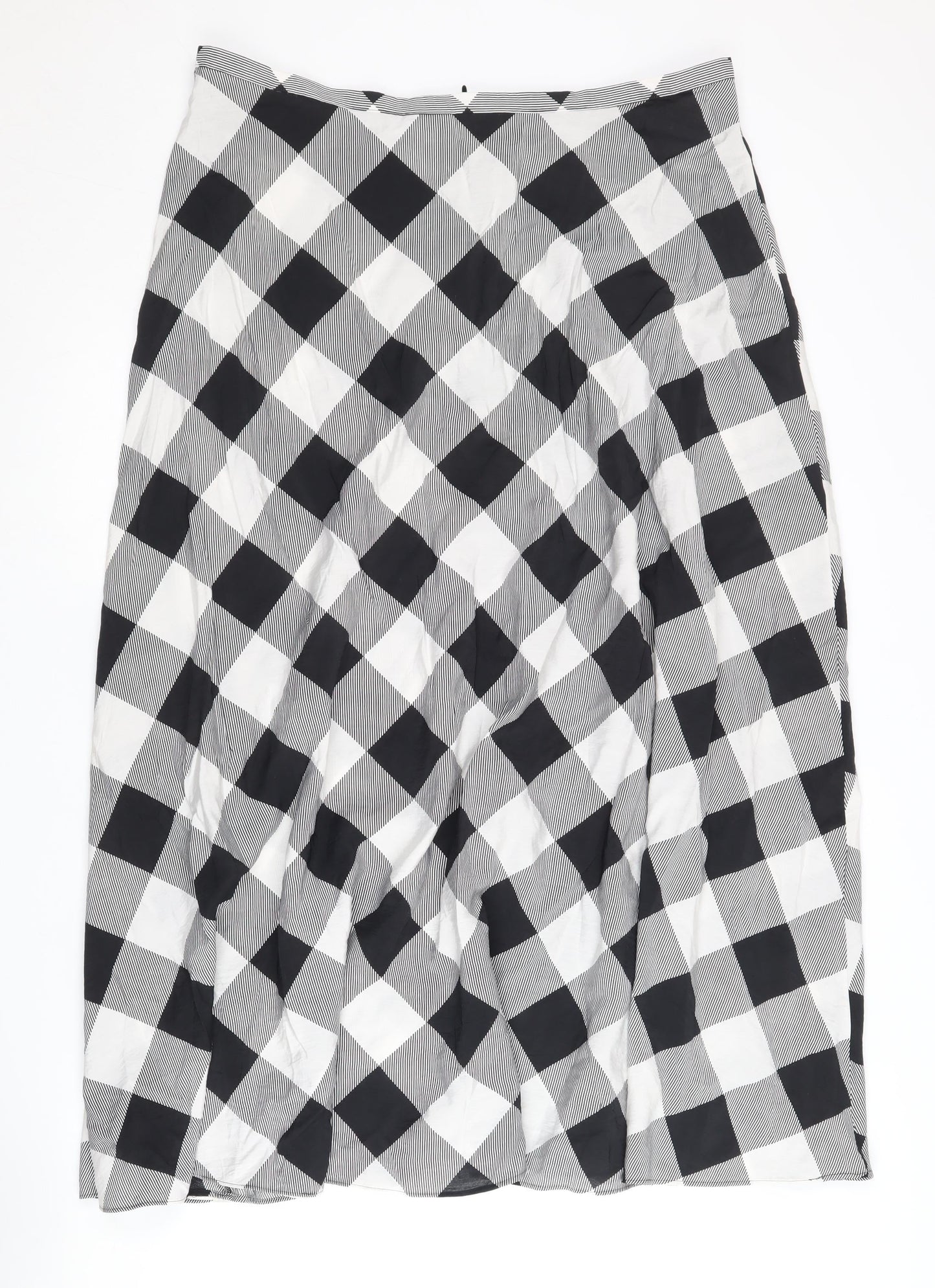 Marks and Spencer Women's Check Skirt Size 18