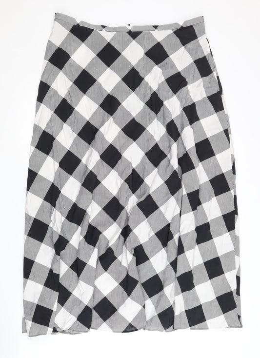 Marks and Spencer Women's Check Skirt Size 18
