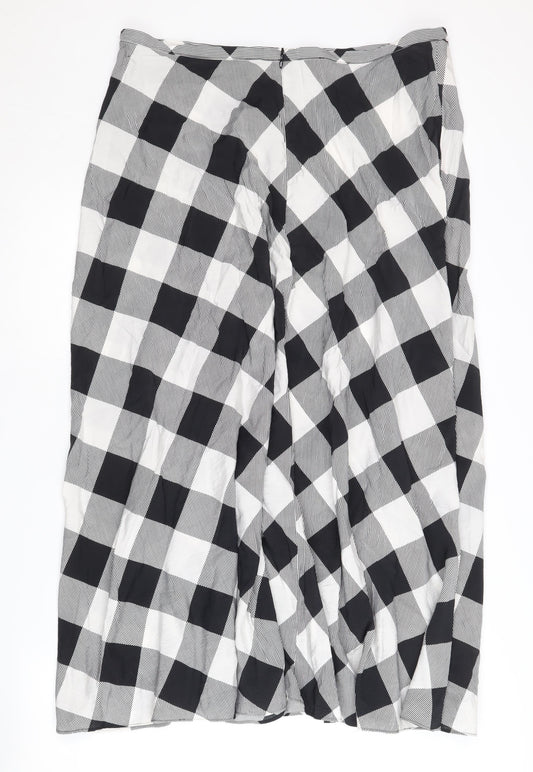 Marks and Spencer Women's Check Skirt Size 18