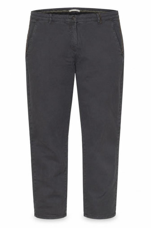 Mens UK Size 46 Christian Berg Regular Fit Casual Black Trousers