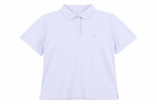 Womens UK Size L Bonmarché Blue Basic Polo