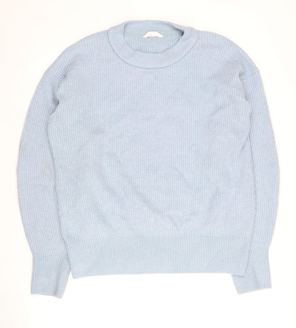 Womens UK Size S John Lewis Blue Pullover Jumper