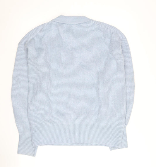 Womens UK Size S John Lewis Blue Pullover Jumper