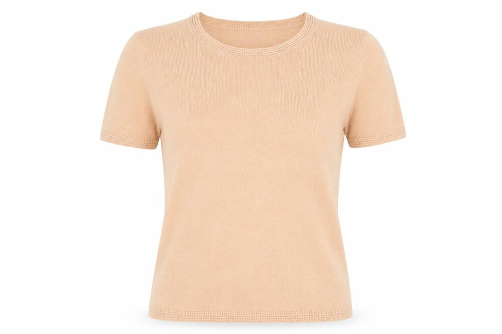 Womens UK Size 8 Marks and Spencer Beige Pullover Jumper