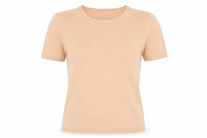 Womens UK Size 8 Marks and Spencer Beige Pullover Jumper