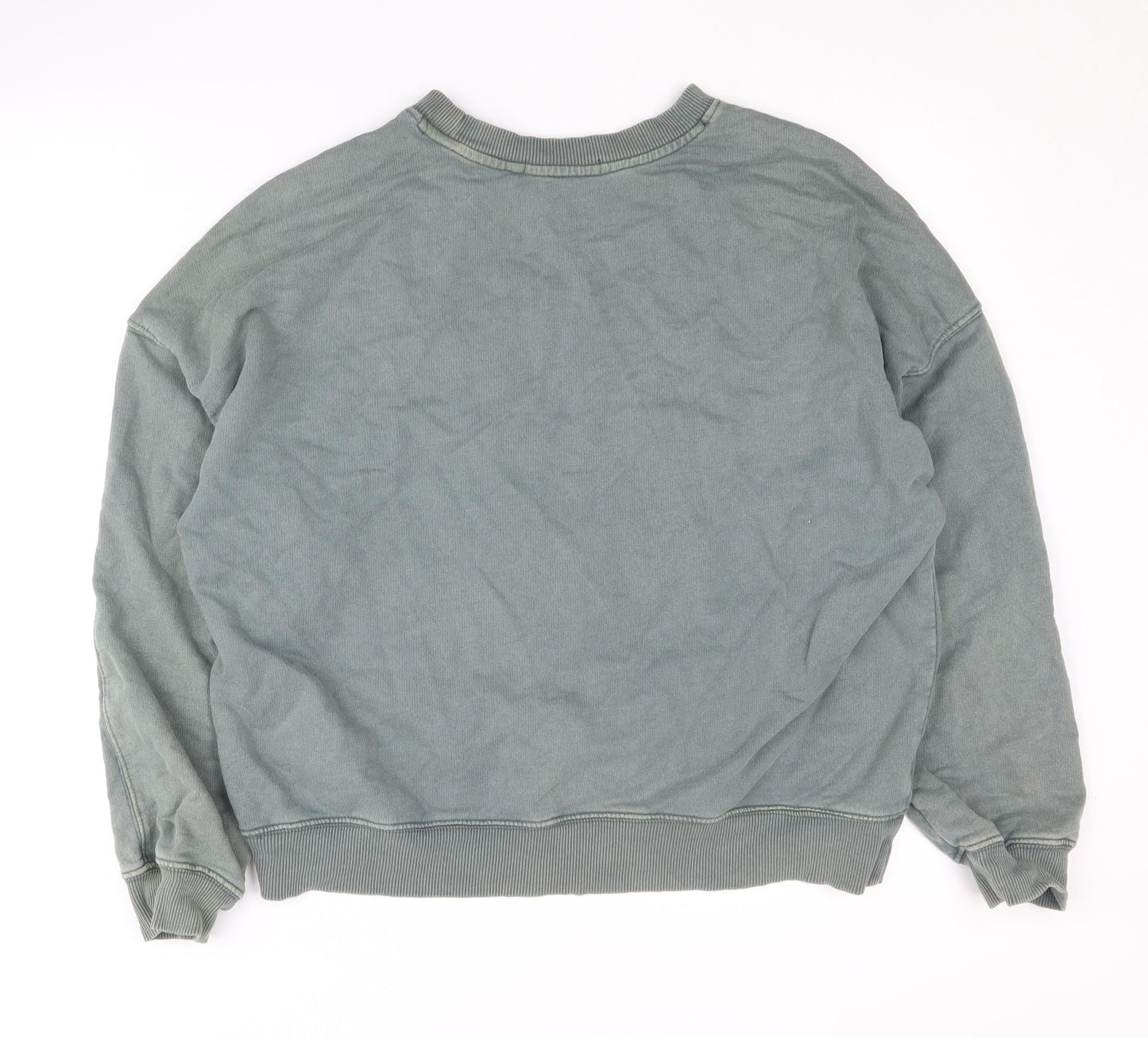 Womens UK Size M NEXT Green Pullover Sweatshirt