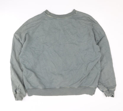 Womens UK Size M NEXT Green Pullover Sweatshirt