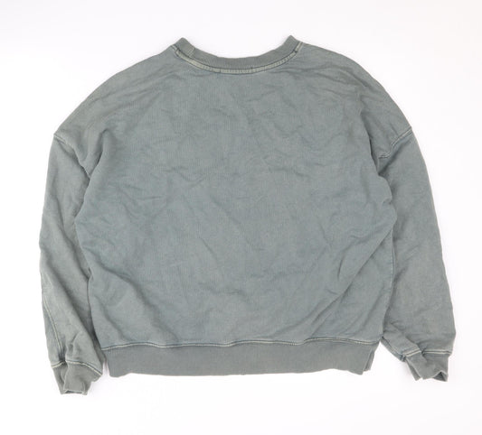 Womens UK Size M NEXT Green Pullover Sweatshirt