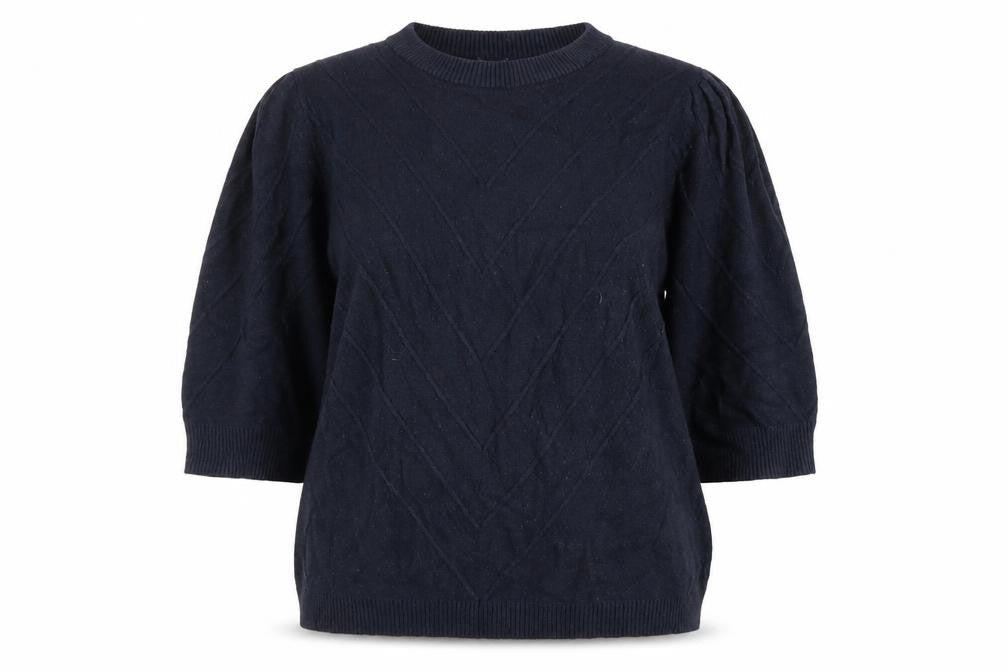 Womens UK Size L b.young Blue Pullover Jumper