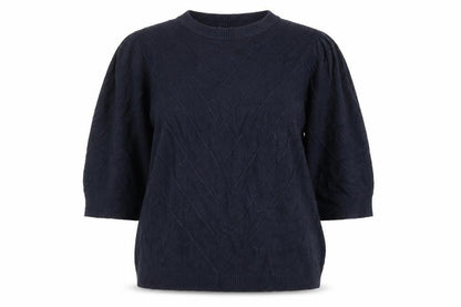 Womens UK Size L b.young Blue Pullover Jumper