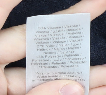 b.young Women's Blue Pullover Jumper, Size L, Casual Knit