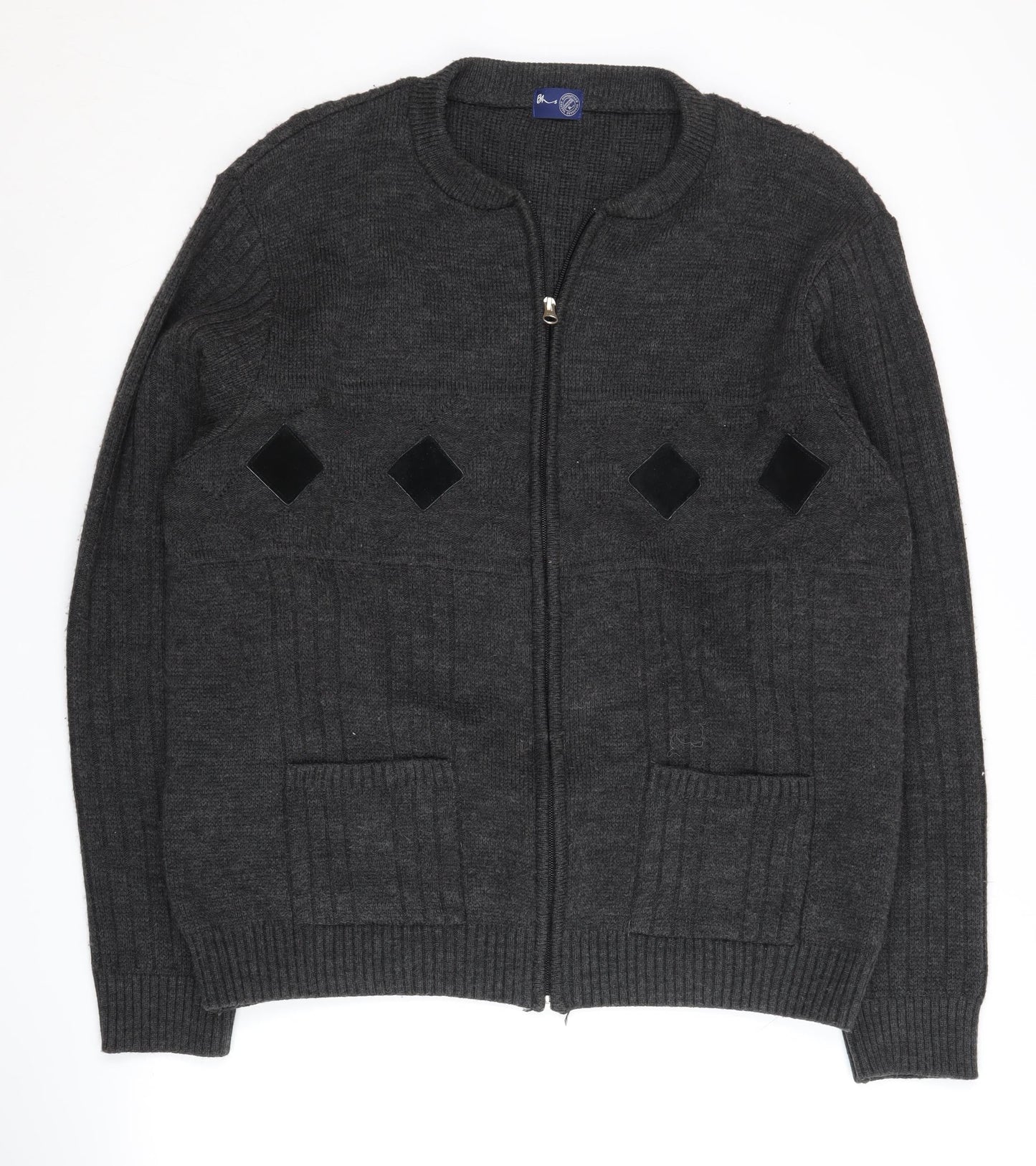 Mens UK Size L BHS Grey Basic Jacket