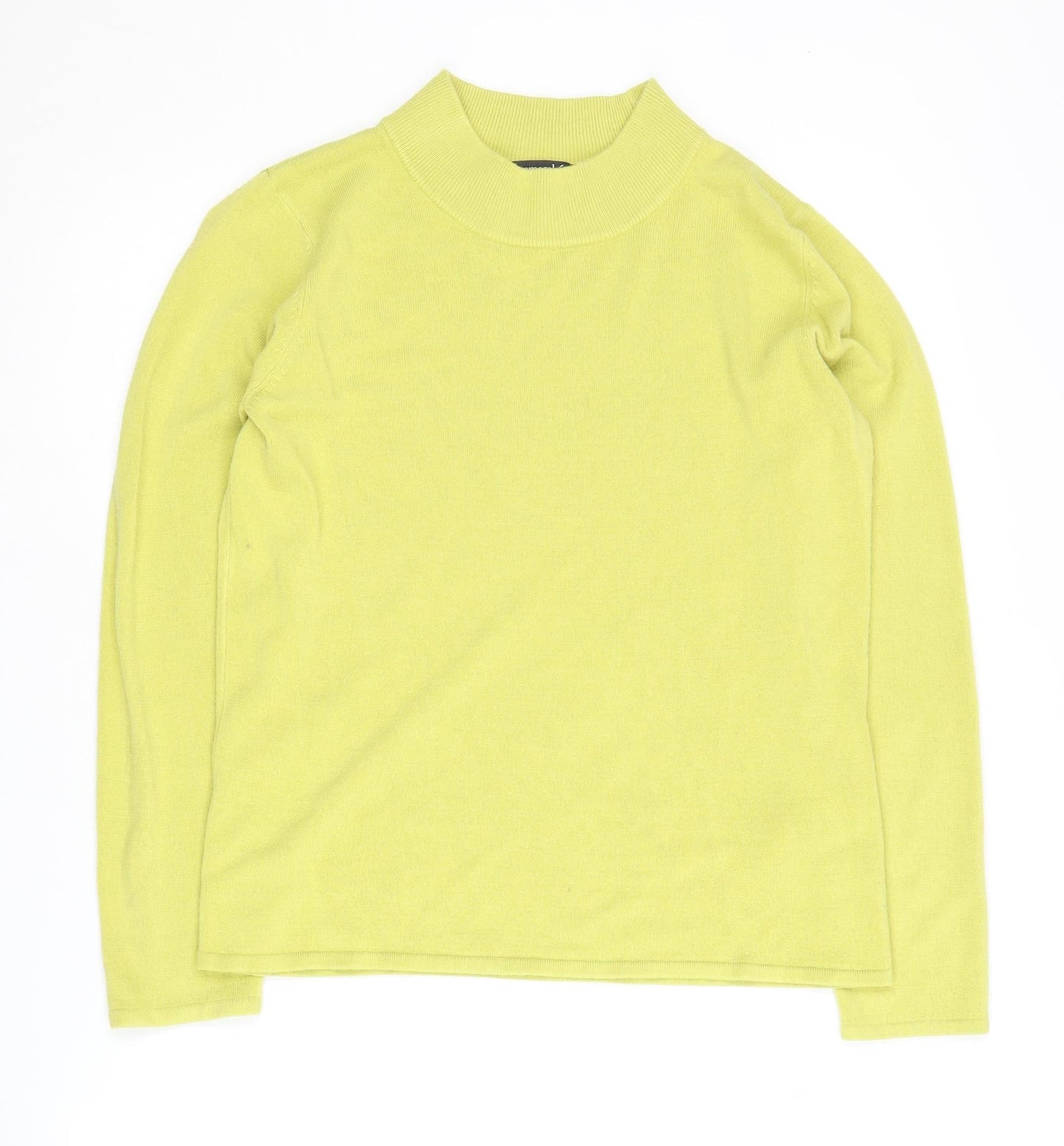 Womens UK Size 12/14 Bonmarché Yellow Pullover Jumper