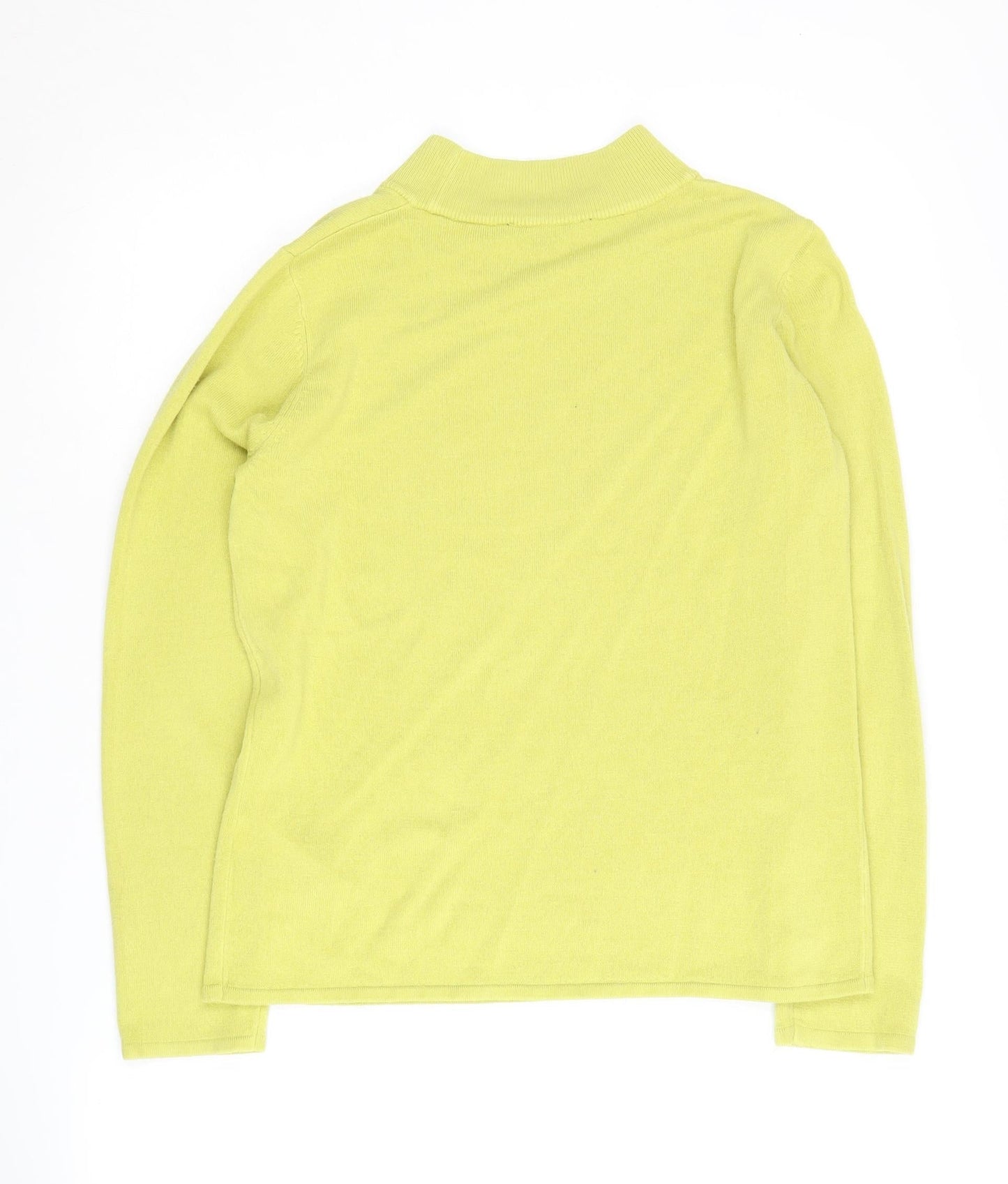 Womens UK Size 12/14 Bonmarché Yellow Pullover Jumper