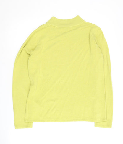 Womens UK Size 12/14 Bonmarché Yellow Pullover Jumper