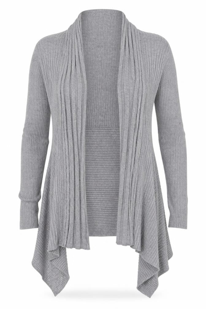 Womens UK Size 10 Marks and Spencer Grey Cardigan Jumper