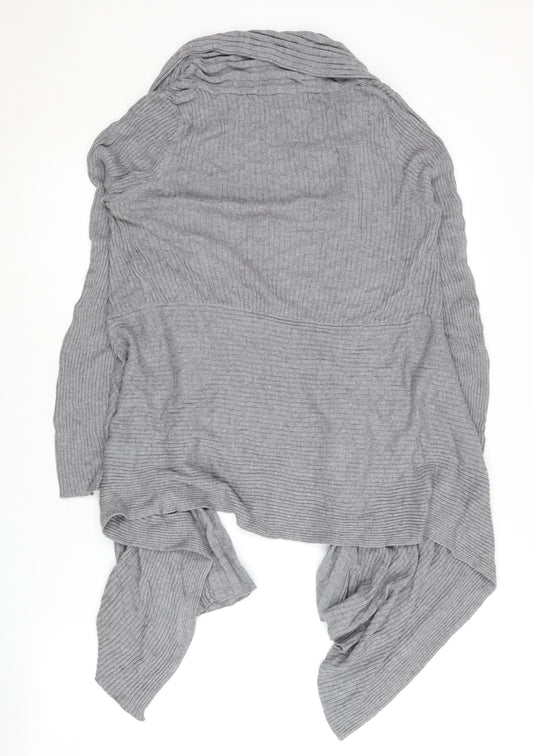 Womens UK Size 10 Marks and Spencer Grey Cardigan Jumper