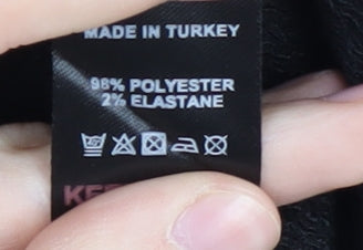 Long Tall Sally Black V-Neck Dress, Size 18