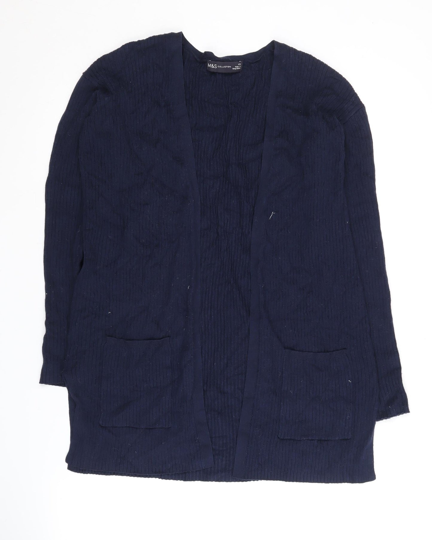 Womens UK Size XS Marks and Spencer Blue Cardigan Jumper