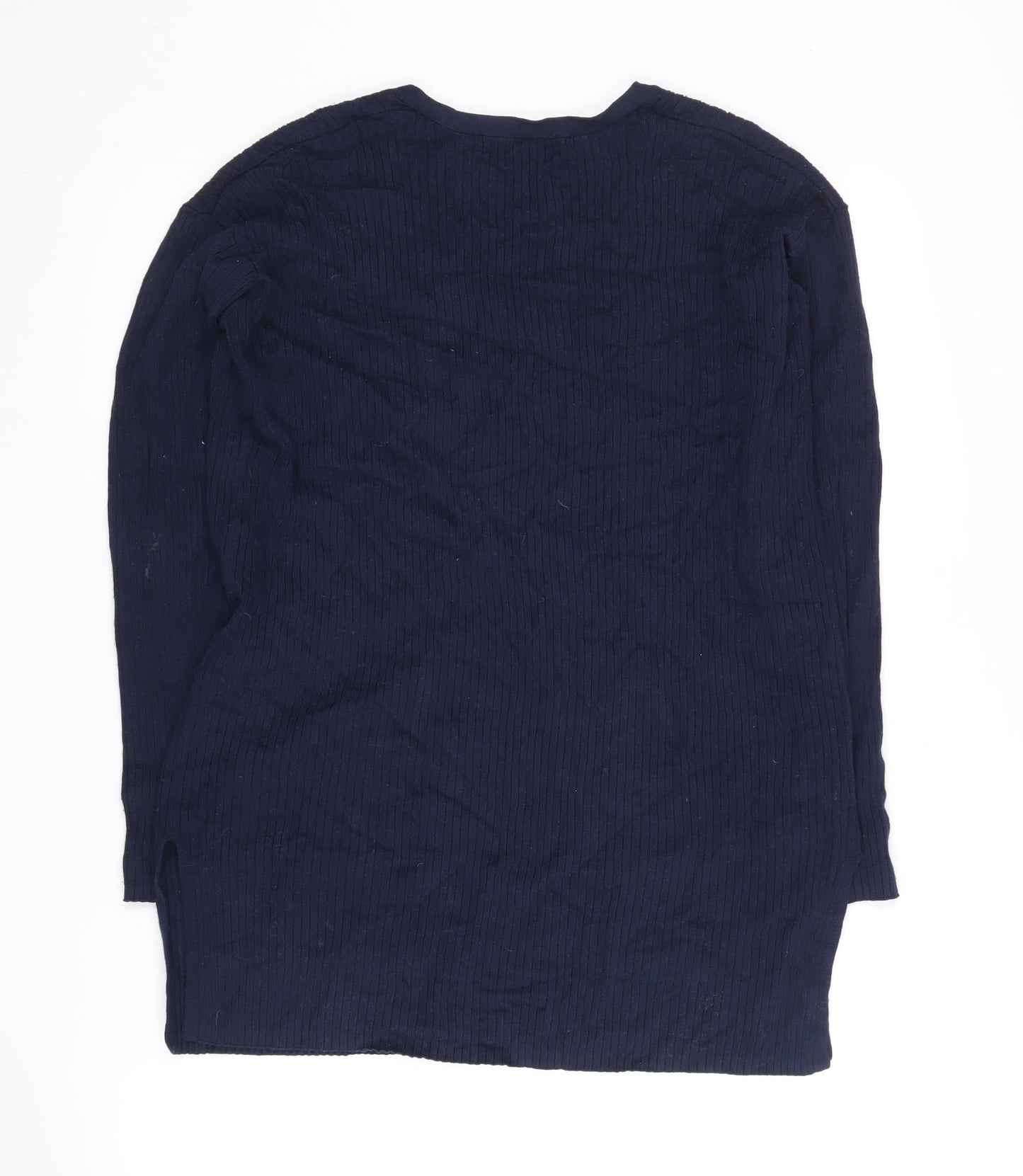 Womens UK Size XS Marks and Spencer Blue Cardigan Jumper