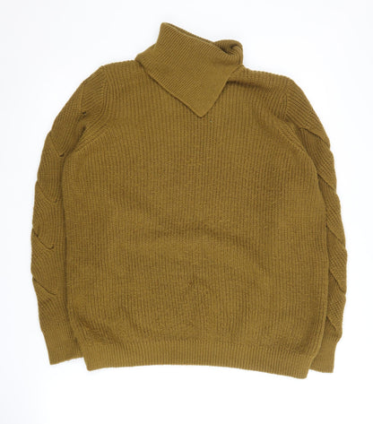 Womens UK Size 14 Marks and Spencer Brown Pullover Jumper