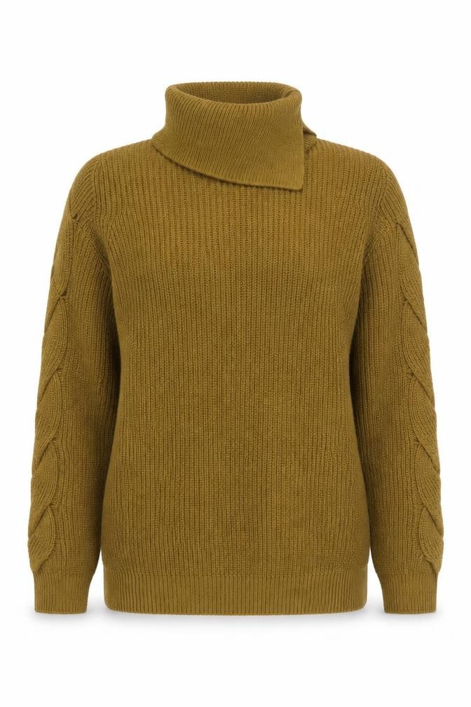 Womens UK Size 14 Marks and Spencer Brown Pullover Jumper