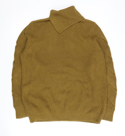 Womens UK Size 14 Marks and Spencer Brown Pullover Jumper