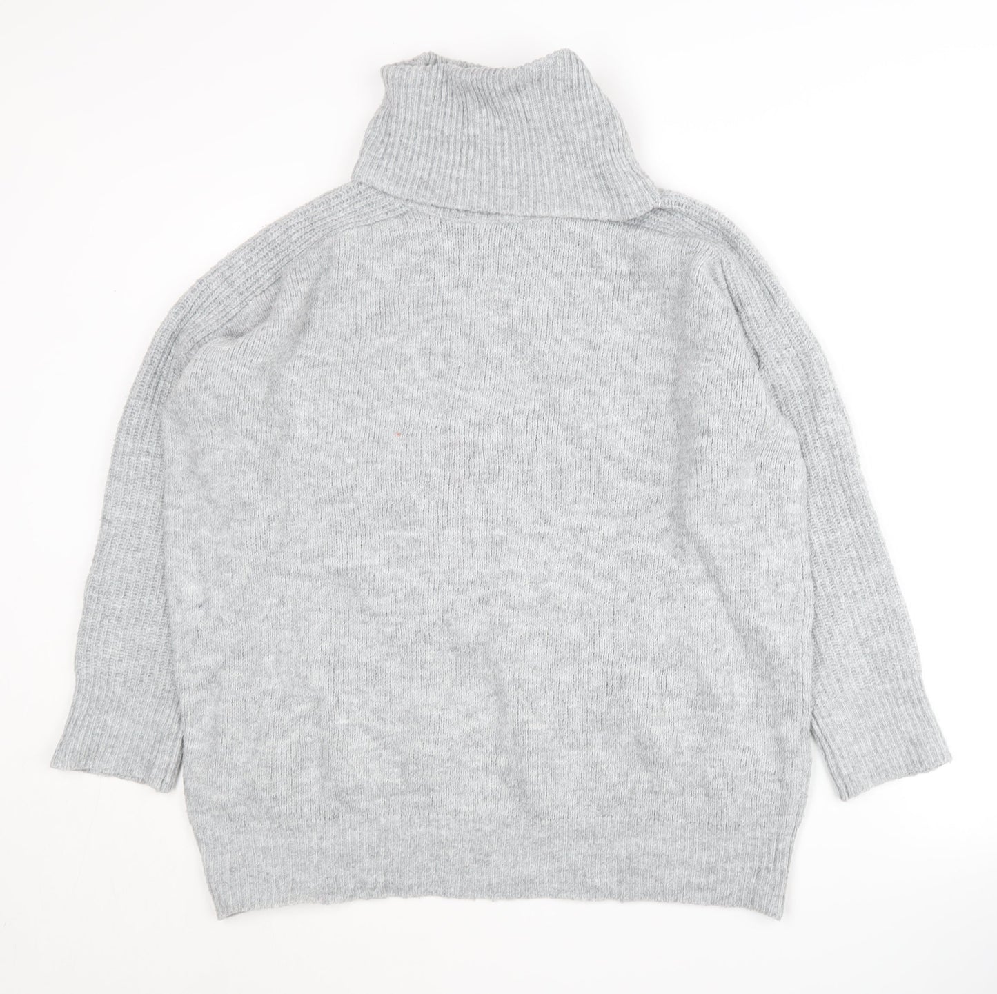 Womens UK Size M MNG Grey Pullover Jumper