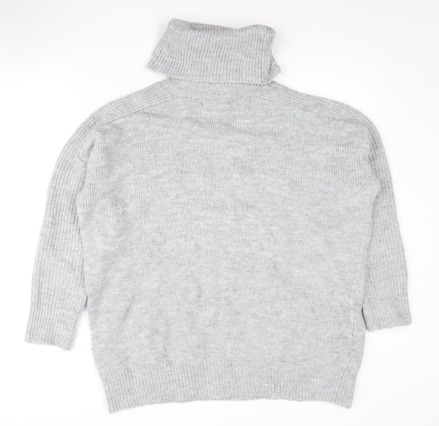 Womens UK Size M MNG Grey Pullover Jumper