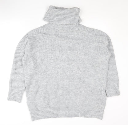 Womens UK Size M MNG Grey Pullover Jumper